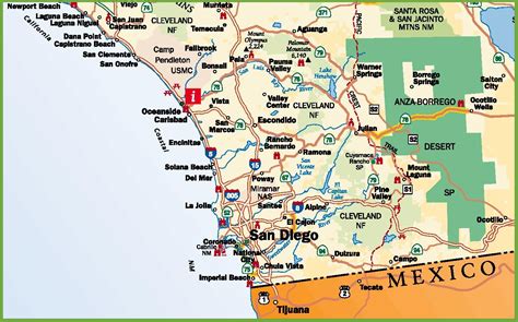 cities near san diego|san diego and surrounding areas.